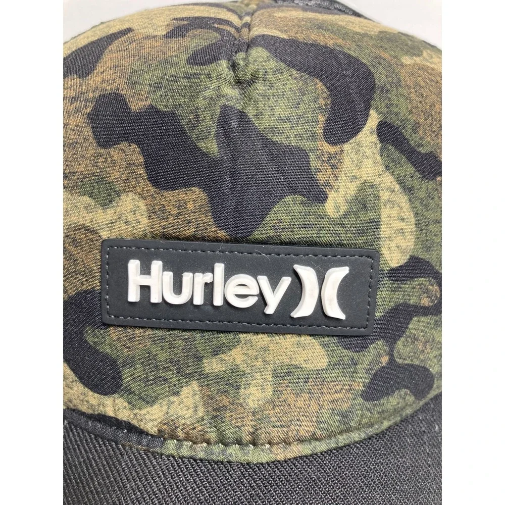 Hurley‎ YOUTH Cap Hat Forest Camo Mesh Snapback Adjustable